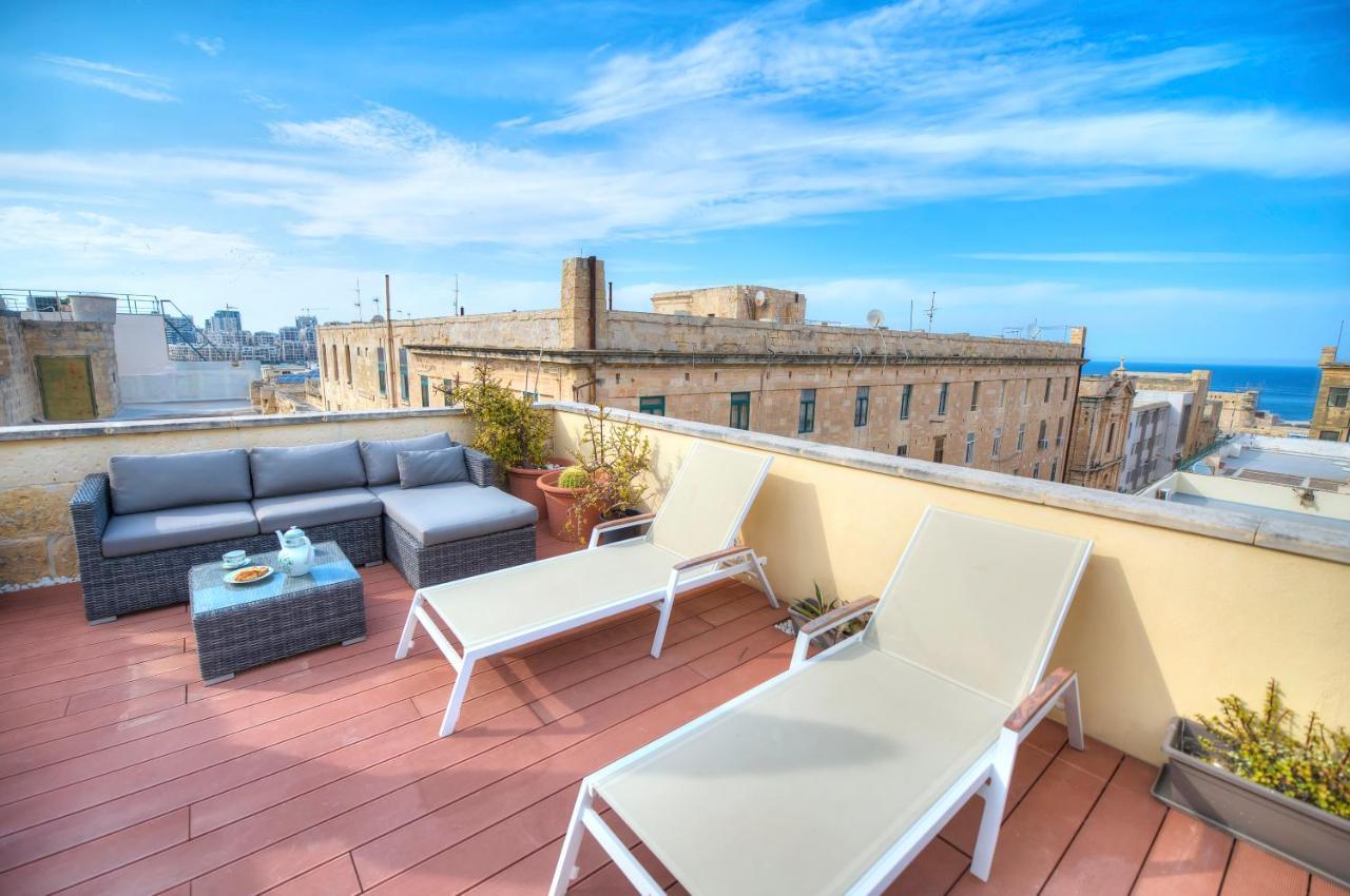 Comfy 1 Bedroom - Sun Terrace & Sea Views Gbuh1-1 발레타 외부 사진